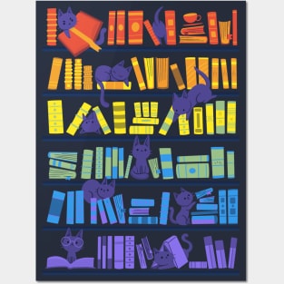 Library Kittens Posters and Art